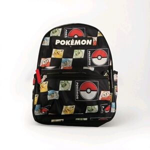 Bioworld Game Freak Pokémon Mini Backpack Black New